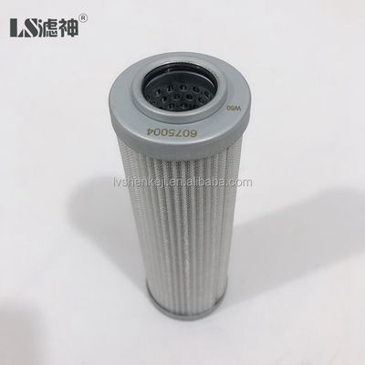 99.99 % Hydraulic Oil Filter , Fiberglass Oil Filter Replacement 6075004