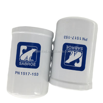 Cartridge Refrigerant Oil Filter Glass Fiber 1517-153 99.99 %
