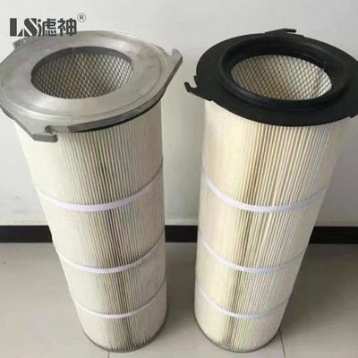 Jet Polyester Dust Filter Cartridge Collector Pleat Replace Type