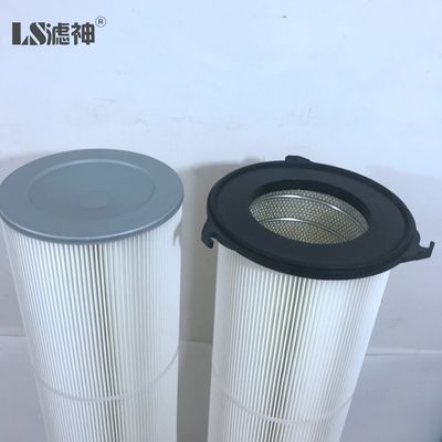 Jet Polyester Dust Filter Cartridge Collector Pleat Replace Type