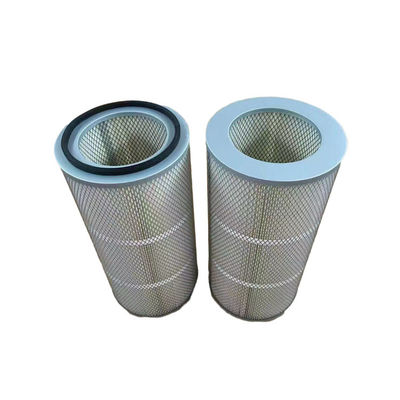 Coated Dust Filter Cartridge Collector 0.5μ For Shot Blasting Machine