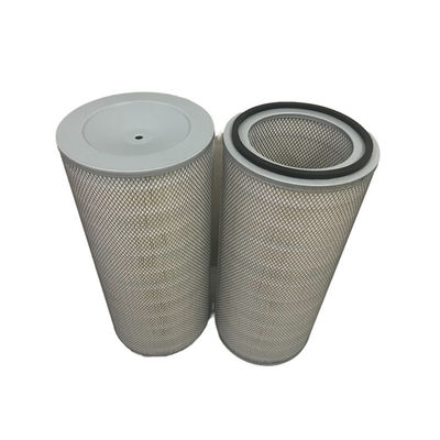 Coated Dust Filter Cartridge Collector 0.5μ For Shot Blasting Machine