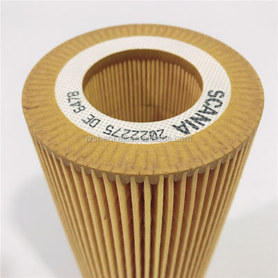 SC Oil Heavy Truck Filter 2022275 1742032 ISO9001 Certificate